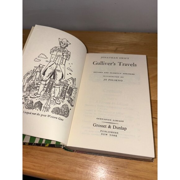 Gullivers Travels & Treasure Island Companion Library Edition 1963 Book - Picture 16 of 16